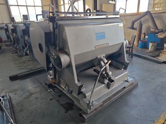 ML1500 Macchina automatica per fustellatura di cartone ondulato con quattro parti di sicurezza e frizione del freno a piastra di aspirazione elettrica 1500×1050 mm