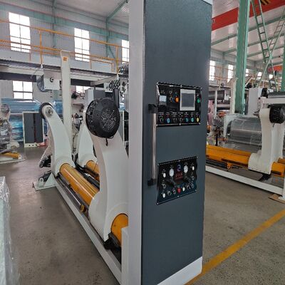 Requisiti di temperatura linea di produzione cartone ondulato da 160°C a 180°C comprensiva di 2 valvole di dosaggio e sistema di essiccazione e formatura