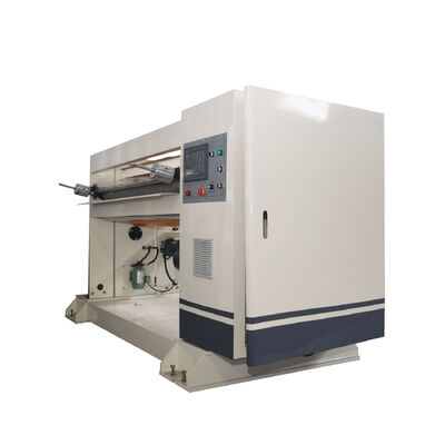 Linea di produzione per cartone ondulato a 7 strati con taglierina elicoidale a controllo computerizzato Nc Cutter, lunghezza minima di taglio 500mm, ottimizzata per il taglio