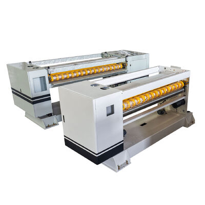 Larghezza di lavoro 1600 1800 2000 2200 2500 mm Linea di produzione di cartone ondulato personalizzabile con tensione 380V e processo di taglio del cartone ondulato