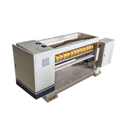 Taglio di cartone ondulato Linea di produzione di cartone ondulato con flauto di tipo G e lunghezza minima di taglio di 500 mm progettata per il flusso di lavoro