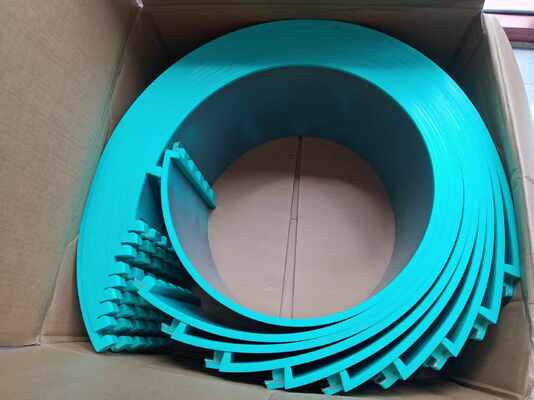 Copertura in poliuretano PU per fustellatrice rotativa per garantire prodotti fustellati puliti, prolungare la durata della macchina e resistenza al calore e all'usura