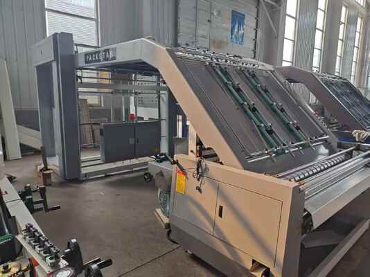 Macchina laminatrice automatica per cartone ondulato ad alta velocità HL1600 100 pezzi/min con dimensioni 1600x1250mm e alimentazione automatica