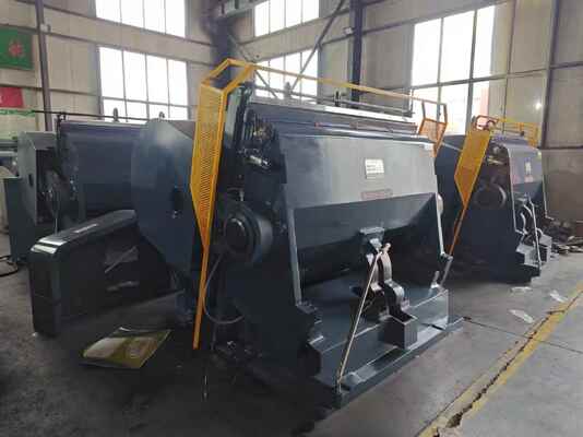 ML1400 Macchina automatica per fustellatura di cartone ondulato ML1400 con frizione del freno a piastra di aspirazione elettrica e quattro parti di assicurazione che garantiscono sicurezza e protezione