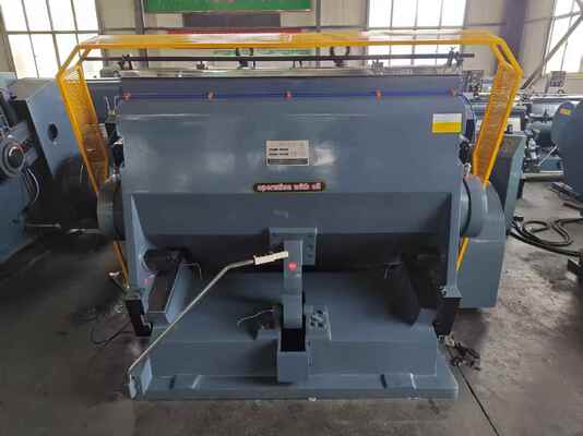 ML1400 Macchina semiautomatica per il taglio a stampo di cartone ondulato con frizione del freno della piastra di aspirazione elettrica e quattro parti di sicurezza per una maggiore sicurezza