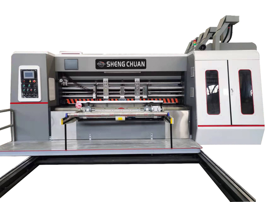 Margine anteriore che alimenta lo stampatore With Slotter di Flexo di colore del doppio di With Die Cutter della stampante di Flexo
