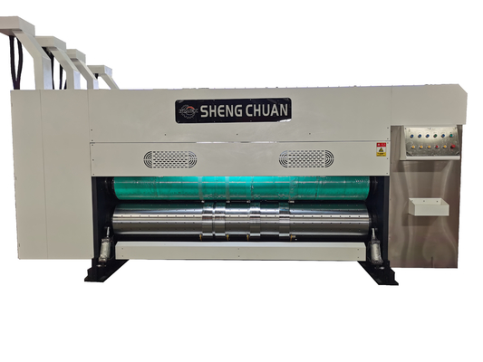 Stampatore Price Full Automatic del contenitore di pizza della macchina per fabbricare le scatole di cartone della pizza che stampa macchina scanalatrice