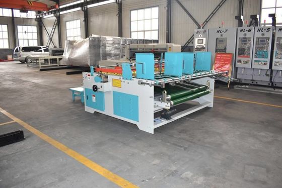 La scatola automatica dei semi del ODM 220V ha ondulato la macchina di Gluer della cartella del cartone