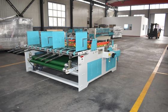linea di produzione del contenitore di cartone 380V macchina d'incollatura piegante automatica dei semi