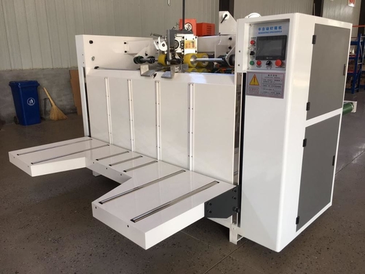 Macchina di cucitura del contenitore di cartone della seconda mano di GERUN per ondulare fabbricazione dello strato