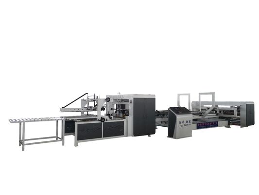 Cucitrice completamente automatica di Gluer della cartella del CE per l'incartonamento del cartone