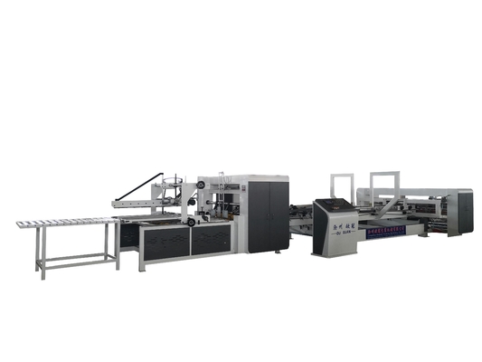 Cucitrice completamente automatica di Gluer della cartella del CE per l'incartonamento del cartone