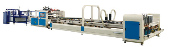 Macchina incollatrice per cartone ondulato a 5 strati da 2200 con macchina incollatrice per scatole di cartone con rivestimento a dispensazione automatica