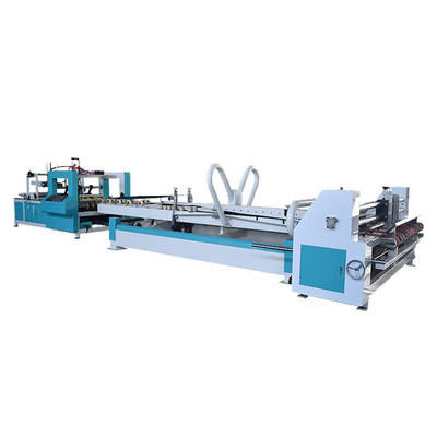 Cartone piegante ondulato automatico Gluers che forma macchina