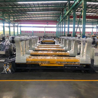 Il rotolo di mulino idraulico automatico di Shaftless sta la linea di produzione ondulata dello strato per rotolo di carta