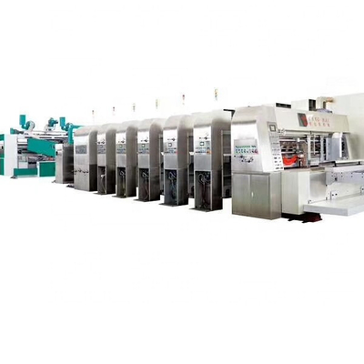 Fabbrica automatica in-linea del contenitore di cartone di Flexo per le scatole ondulate