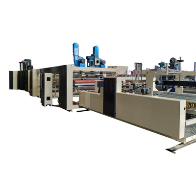 Cartella rotatoria ad alta velocità Gluer Slotter di Flexo in linea con la taglierina di dado